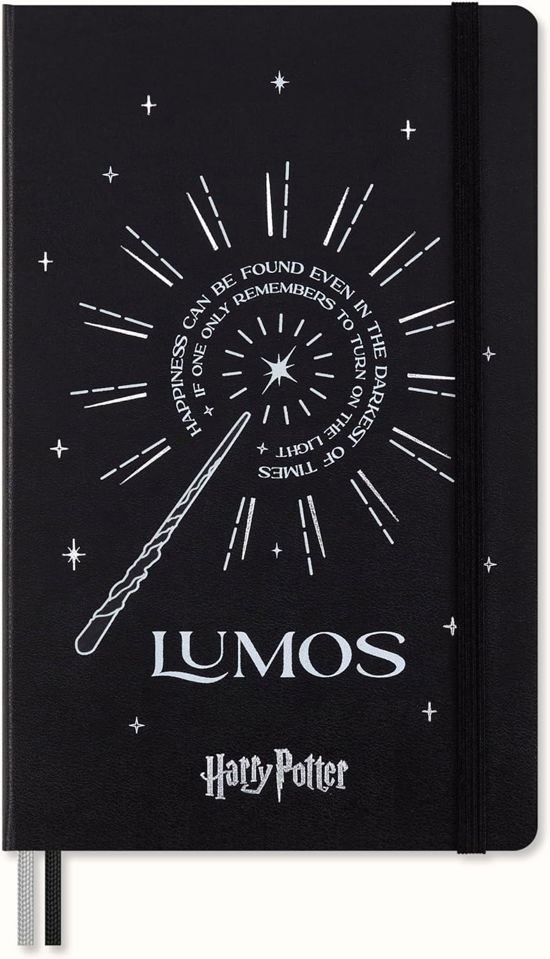Cover for Moleskine · Moleskine Ltd. Ed. Harry Potter Large Ruled Notebook: Lumos (Pocketbok) (2024)