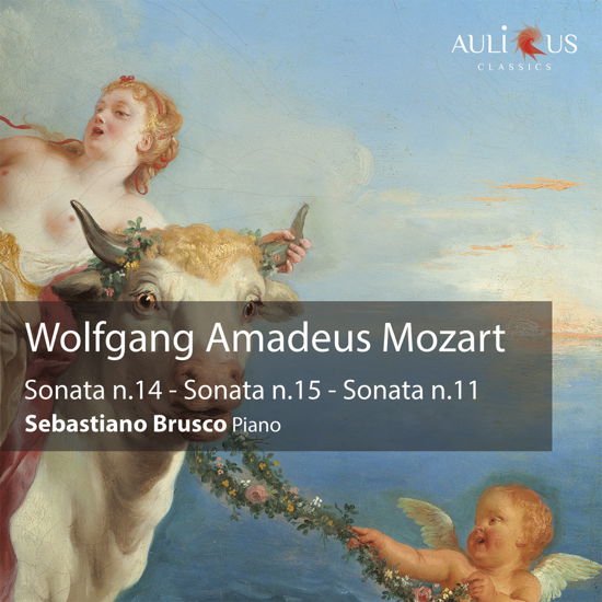 Cover for Mozart / Brusco,sebastiano · Mozart: Sonata 14 / Sonata 15 / Sonata 11 (CD) (2020)