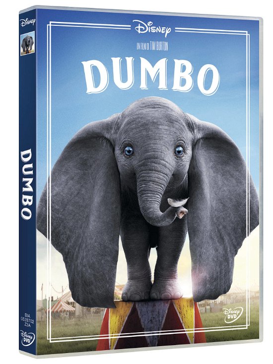 Cover for Dumbo (Live Action) (DVD) (2021)