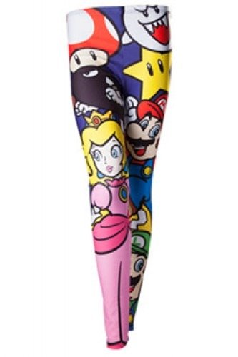 Cover for Bioworld Europe · NINTENDO - Legging - All Over Print  Characters Pi (MERCH)