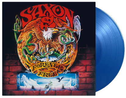 Saxon · Forever Free (LP) [Limited Translucent Blue Vinyl edition] (2024)