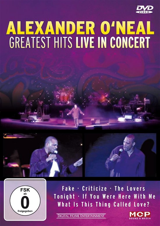 Live in Concert - Alexander O'neal - Musik - MCP - 9002986614777 - 16. august 2013