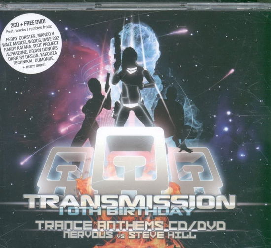 Cover for Steve Vs Nervous Hill · Transmission 10th Birthday: Trance Anthems (CD) (2006)