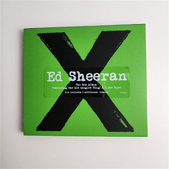 Cover for Ed Sheeran · X : with 5 Bonus Tracks (CD) [Deluxe edition] (2014)