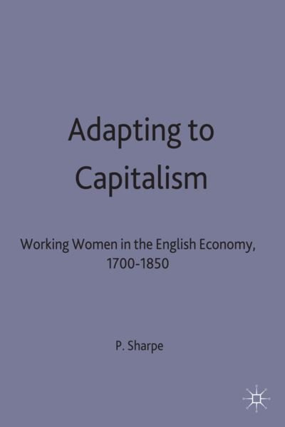 Cover for Sharpe · Adapting to Capitalism (Buch) (1996)