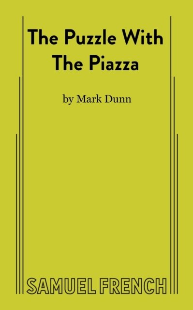 Cover for Mark Dunn · The Puzzle With The Piazza (Paperback Book) (2022)