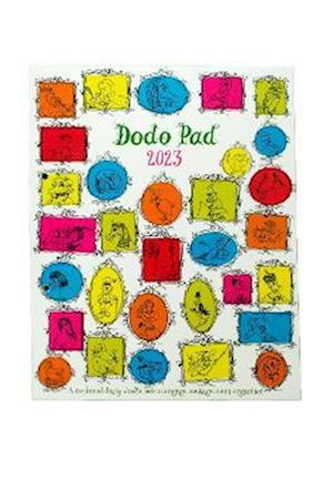 Cover for Lord Dodo · Dodo Pad LOOSE-LEAF Desk Diary 2023 - Week to View Calendar Year Diary: A 2 hole punched loose leaf Diary-Organiser-Planner for up to 5 people / activities. UK made, sustainable, plastic free (Book) [57 Revised edition] (2022)