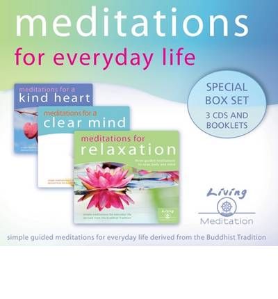 Cover for Geshe Kelsang Gyatso · Meditations for Everyday Life (Audio 3 CDs): Special Box Set 3 CDs and Booklets (Hörbuch (CD)) (2009)