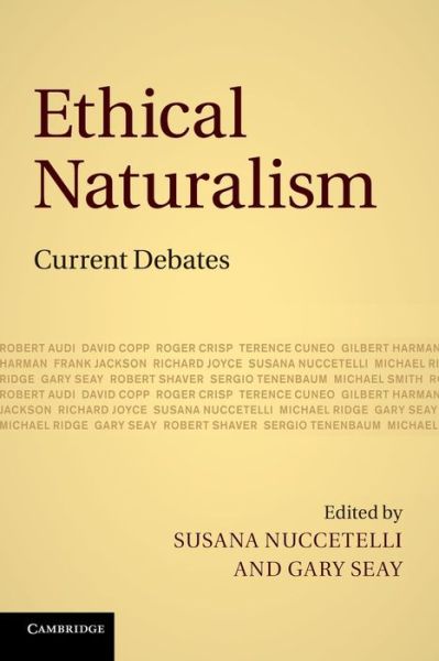 Cover for Susana Nuccetelli · Ethical Naturalism: Current Debates (Paperback Book) (2013)