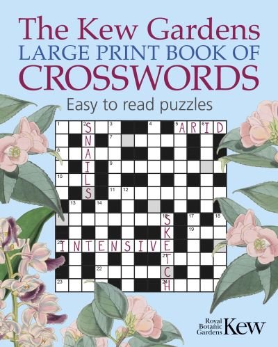 Cover for Eric Saunders · The Kew Gardens Large Print Book of Crosswords - Kew Gardens Arts &amp; Activities (Taschenbuch) (2023)