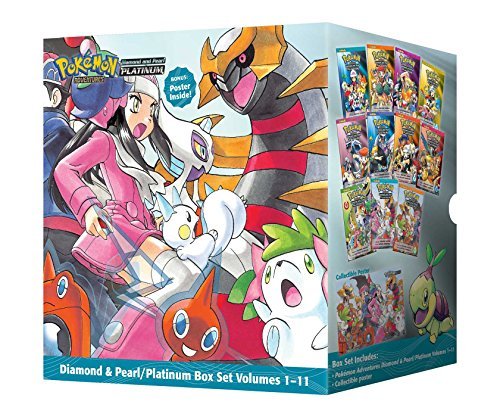Cover for Hidenori Kusaka · Pokemon Adventures Diamond &amp; Pearl / Platinum Box Set: Includes Volumes 1-11 - Pokemon Manga Box Sets (Paperback Book) [Box edition] (2014)