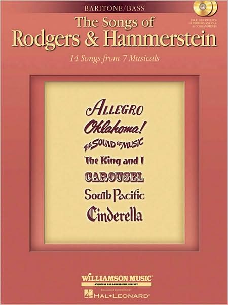 Cover for Hammerstein, Oscar, II · The Songs of Rodgers and Hammerstein (Paperback Book) [Bass / Baritone edition] (2009)