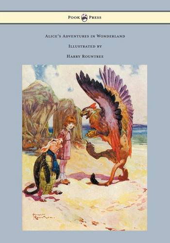 Cover for Lewis Carroll · Alice's Adventures in Wonderland - Illustrated by Harry Rountree (Paperback Book) (2014)
