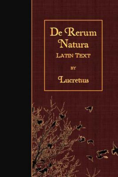 Cover for Lucretius · De Rerum Natura (Paperback Book) (2016)