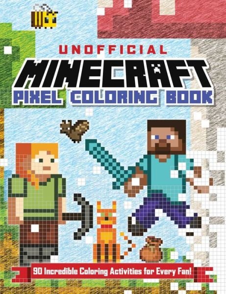 Cover for Andrews McMeel Publishing · The Unofficial Minecraft Pixel Coloring Book: Volume 1 (Paperback Bog) (2024)