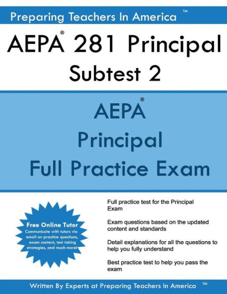 Cover for Preparing Teachers in America · AEPA 281 Principal Subtest II (Taschenbuch) (2017)