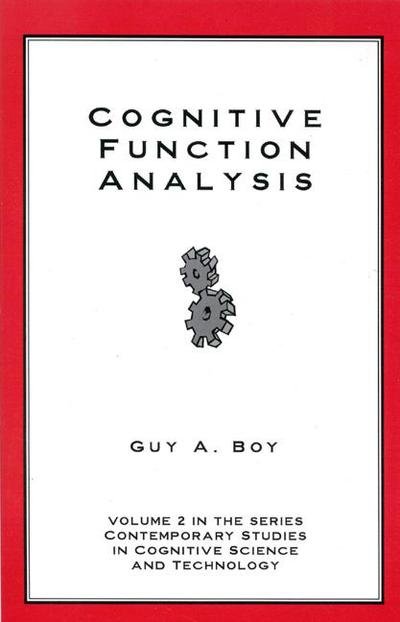 Cover for Guy A. Boy · Cognitive Function Analysis (Taschenbuch) (1998)