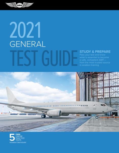 Cover for Asa Test Prep Board · General Test Guide 2021 (Paperback Book) (2020)