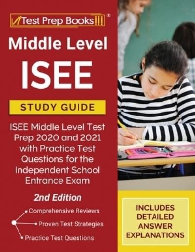 Middle Level ISEE Study Guide - Tpb Publishing - Böcker - Test Prep Books - 9781628459777 - 24 augusti 2020