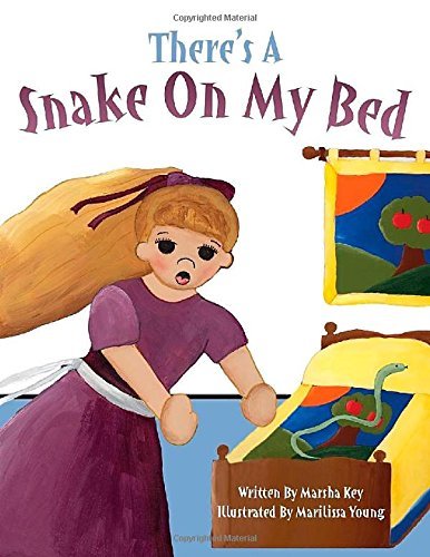 Cover for Marsha Key · There's a Snake on My Bed (Paperback Book) (2014)