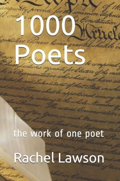 Cover for Rachel Lawson · 1000 Poets (Paperback Book) (2019)