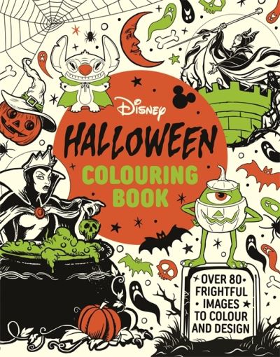 Cover for Walt Disney · Disney Halloween Colouring Book: Over 80 spooky images to colour and design (Pocketbok) (2024)