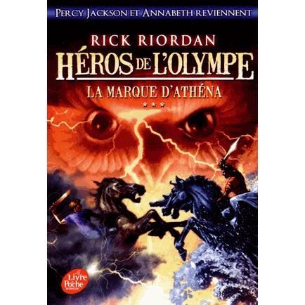 Cover for Rick Riordan · Heros de l'Olympe 3/La marque d'Athena (Paperback Bog) (2015)