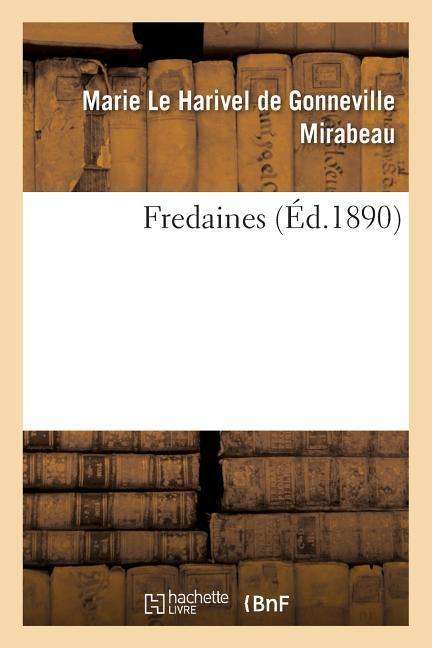 Cover for Mirabeau-m · Fredaines (Paperback Book) (2016)