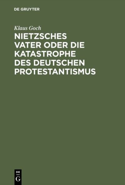 Cover for K. Goch · Nietzsches Vater (Book) [German edition] (2000)