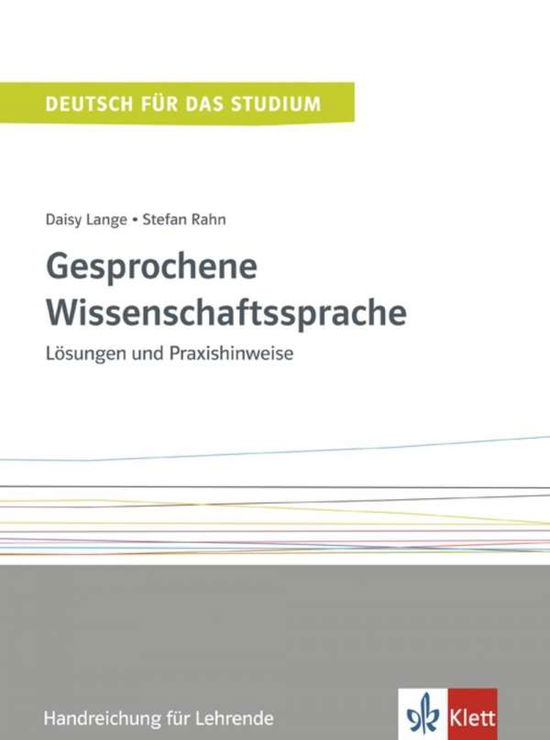 Cover for Lange · Gesprochene Wissenschaftssprache (Book)