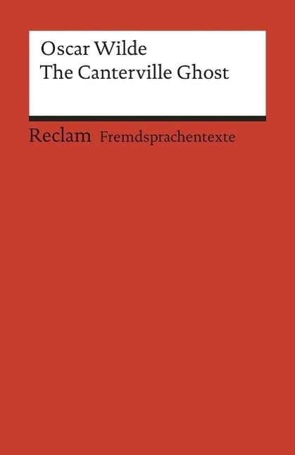 Cover for Oscar Wilde · Reclam UB 09177 Wilde.Canterville Ghost (Book)
