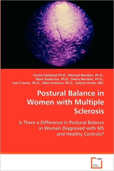Cover for Mark Anderson · Postural Balance in Women with Multiple Sclerosis (Paperback Book) (2008)