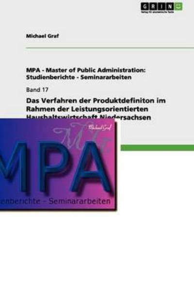 Cover for Graf · Das Verfahren der Produktdefiniton (Book) (2012)