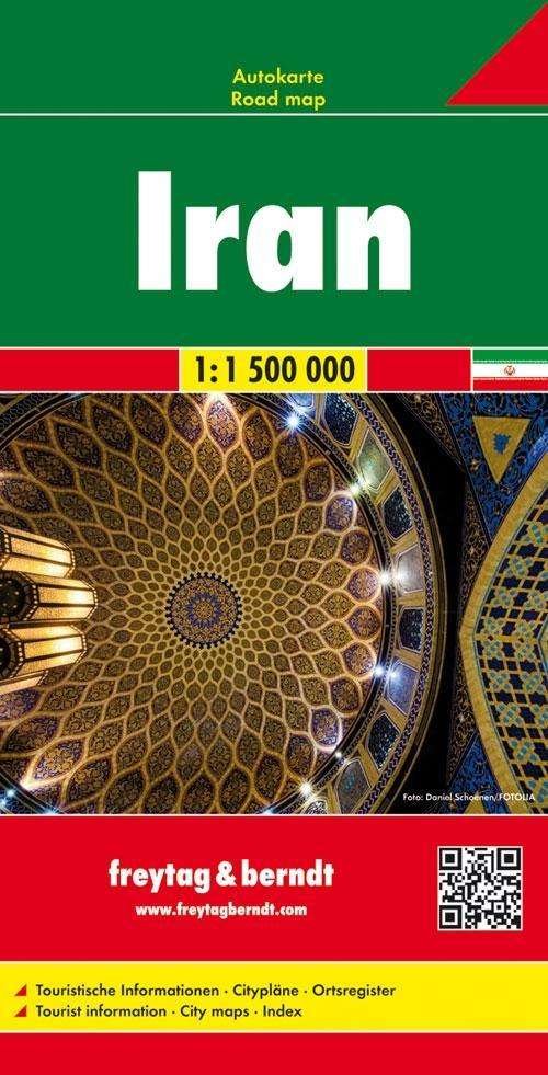 Cover for Freytag &amp; Berndt · Freytag &amp; Berndt Road Map: Iran (Gebundenes Buch) (2016)