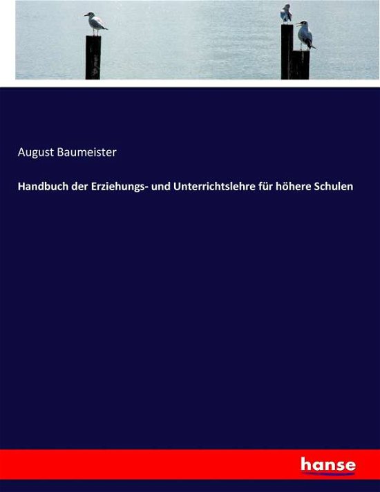 Cover for Baumeister · Handbuch der Erziehungs- und (Bog) (2017)