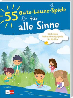 Cover for Klett Kita GmbH · 55 Gute-Laune-Spiele für alle Sinne (Paperback Book) (2022)