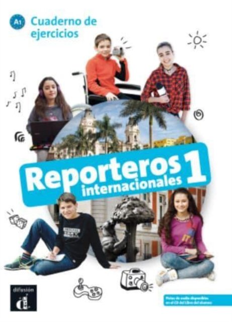 Cover for Various authors · Reporteros internacionales 1 - Cuaderno de ejercicios + audio download. A1 (Pocketbok) (2022)