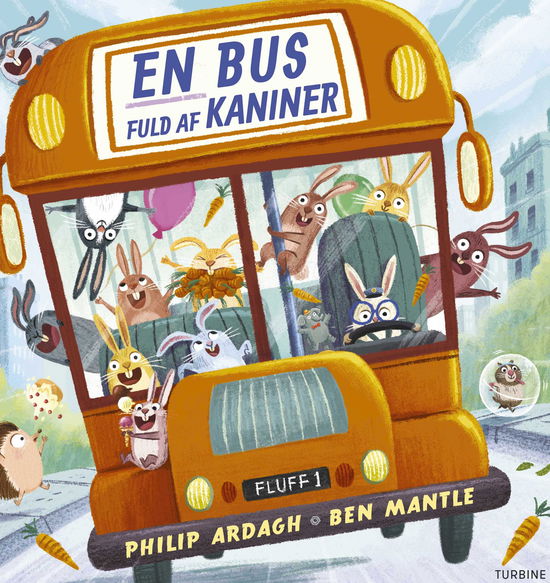 Cover for Philip Ardagh · En bus fuld af kaniner (Hardcover Book) [1er édition] (2020)