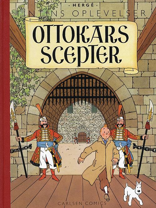 Cover for Hergé · Tintins Oplevelser: Tintin: Ottokars Scepter - retroudgave (Innbunden bok) [2. utgave] [Indbundet] (2006)