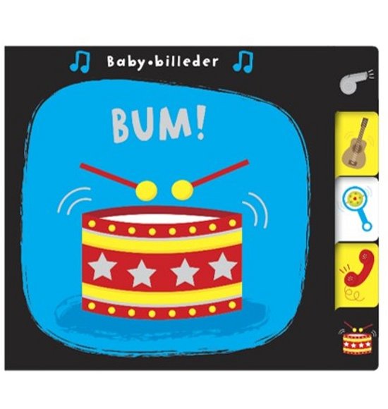 Baby-billeder 1-4: Baby-billeder: BUM! -  - Bøker - Forlaget Bolden - 9788771066777 - 1. mars 2016