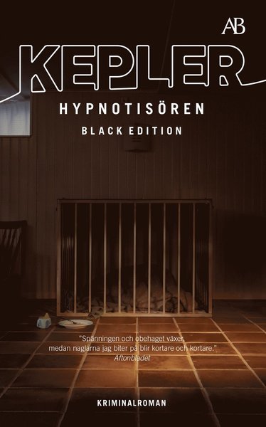Joona Linna: Hypnotisören - Black edition - Lars Kepler - Libros - Albert Bonniers Förlag - 9789100186777 - 6 de agosto de 2020