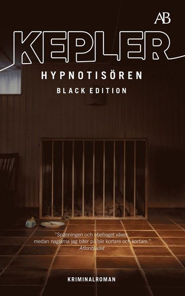 Joona Linna: Hypnotisören - Black edition - Lars Kepler - Bøger - Albert Bonniers Förlag - 9789100186777 - 6. august 2020