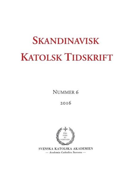 Cover for Erik Persson · Skandinavisk Katolsk Tidskrift (Book) (2016)