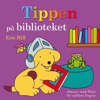 Cover for Eric Hill · Tippen: Tippen på biblioteket (Board book) (2020)
