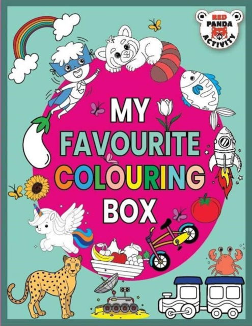 Red Panda · My Favourite Colouring Book Box - Red Panda Activity Book (Paperback Book) (2024)