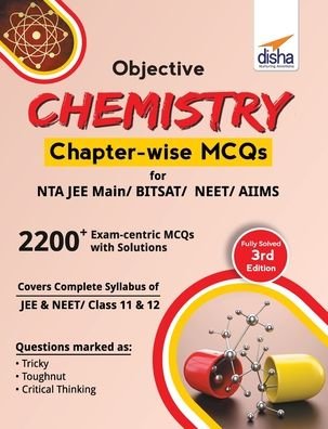 Cover for Disha Experts · Objective Chemistry Chapter-Wise MCQS for Nta Jee Main/ Bitsat/ Neet/ Aiims (Paperback Book) (2019)