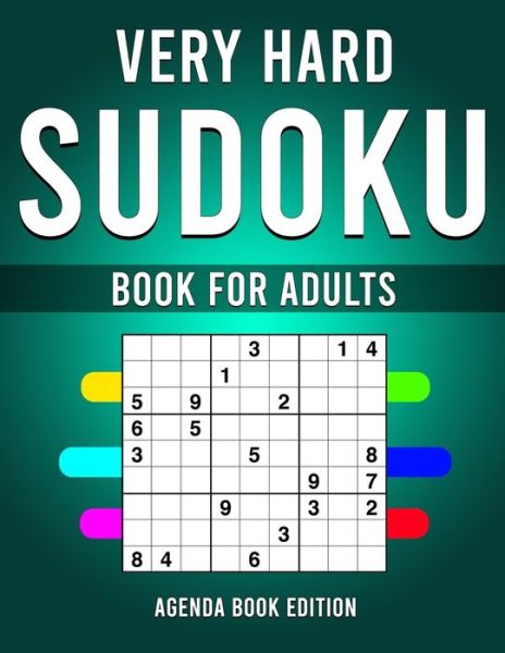 Cover for Agenda Book Edition · Very Hard Sudoku Book for Adults (Paperback Book) (2020)