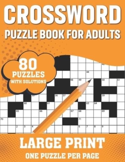 Cover for Mac G Janes Publishing · Crossword Puzzle Book For Adults (Pocketbok) (2021)