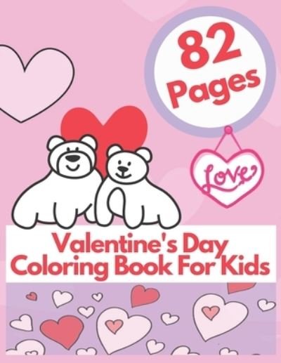 Cover for Blue Angel · Valentine's Day Coloring Book For Kids (Paperback Bog) (2021)