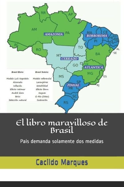 Cover for Cacildo Marques · El libro maravilloso de Brasil (Pocketbok) (2020)